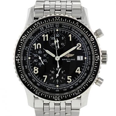 Reloj Breitling Aviastar de acero Ref :  A13024 Circa  2000