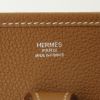 Hermes Evelyne medium model shoulder bag in gold togo leather - Detail D3 thumbnail