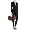 Dior Soft Babe handbag in brown leather - Detail D1 thumbnail