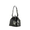 Shopping bag Louis Vuitton petit Noé modello piccolo in pelle Epi nera - 00pp thumbnail