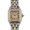 Reloj Cartier Panthère de oro y acero Circa  1980 - 00pp thumbnail