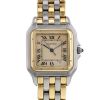 Reloj Cartier Panthère de oro y acero Circa  1990 - 00pp thumbnail