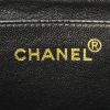 Borsa Chanel Timeless jumbo in tela cerata nera - Detail D3 thumbnail