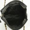 Sac cabas Chanel Grand Shopping en toile enduite noire - Detail D2 thumbnail