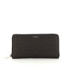 Saint Laurent wallet in black and brown canvas - 360 thumbnail