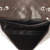 Bolso de mano Timeless jumbo en cuero granulado acolchado marrón - Detail D3 thumbnail