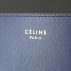 Bolso de mano Celine Blade en cuero azul - Detail D5 thumbnail