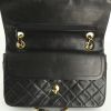Chanel Timeless handbag in black quilted leather - Detail D5 thumbnail