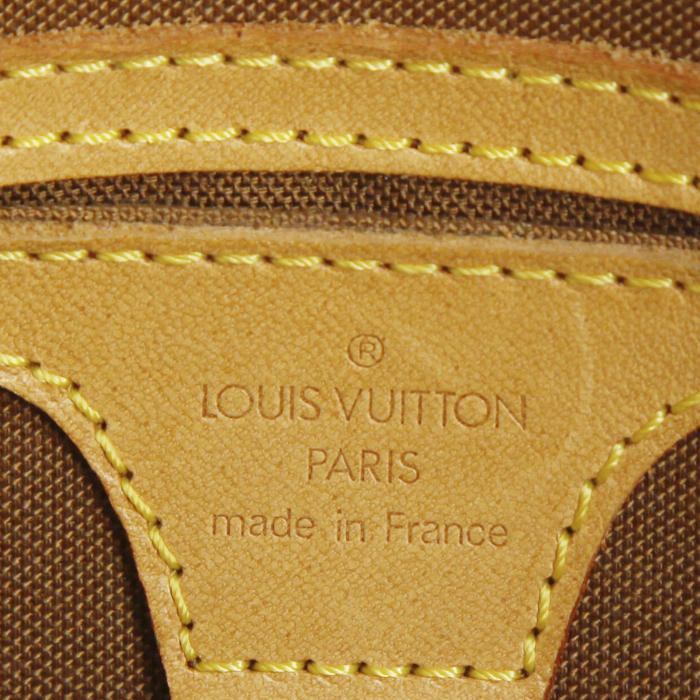 Sac à main Louis Vuitton Ellipse petit modèle en toile monogram et cuir naturel - Detail D3
