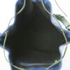Shopping bag Louis Vuitton Grand Noé modello grande in pelle Epi blu e verde - Detail D2 thumbnail