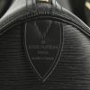 Louis Vuitton Keepall 45 travel bag in black epi leather - Detail D3 thumbnail