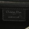 Bolso de mano Dior Mini Lady Dior en piel de potro gris antracita - Detail D3 thumbnail
