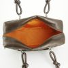 Bolso de mano Chanel Cambon en cuero acolchado marrón chocolate y beige - Detail D2 thumbnail