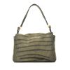 Saint Laurent Catwalk handbag in grey suede - 360 thumbnail