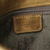 Borsa a tracolla Dior Saddle in camoscio marrone cioccolato marrone e beige e puledro beige - Detail D3 thumbnail