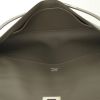 Hermes pouch in grey Swift leather - Detail D2 thumbnail