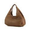 Bottega Veneta Campana handbag in brown braided leather - 00pp thumbnail