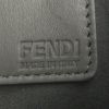 Fendi 2 Jours handbag in grey foal and grey leather - Detail D3 thumbnail