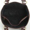 Celine Boogie handbag in black monogram suede and purple leather - Detail D3 thumbnail