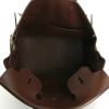 Bolso de mano Hermes Haut à Courroies 32 cm en cuero taurillon clémence marrón chocolate - Detail D2 thumbnail