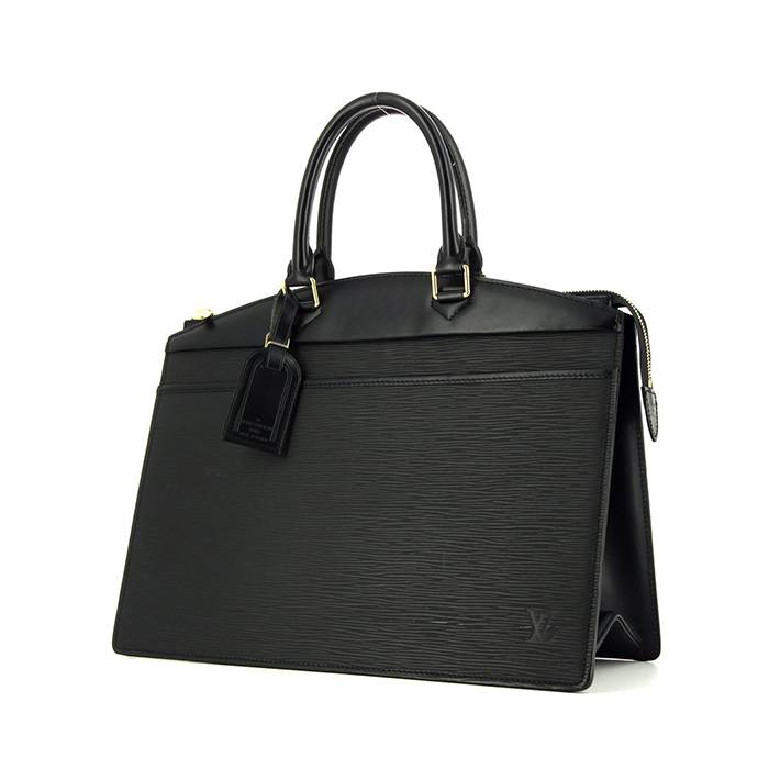 Louis Vuitton Vintage Louis Vuitton Sac Triangle Black Epi Leather