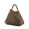 Louis Vuitton Arsty medium model handbag in taupe empreinte monogram leather - 00pp thumbnail