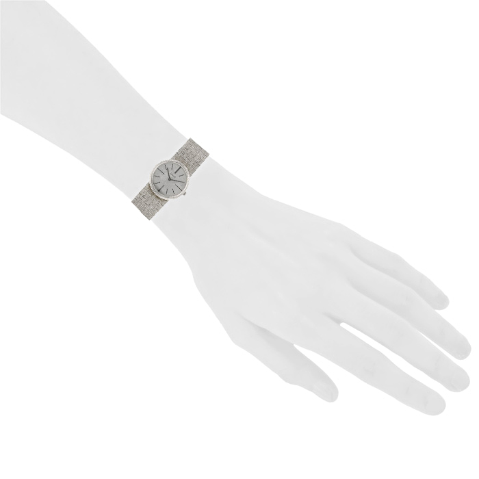 Montre Piaget en or blanc Vers  1971 - Detail D1