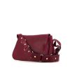Celine shoulder bag in raspberry pink leather - 00pp thumbnail