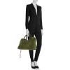 Balenciaga Classic City handbag in olive green leather - Detail D1 thumbnail