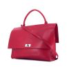 Givenchy Shark handbag in fuchsia leather - 00pp thumbnail