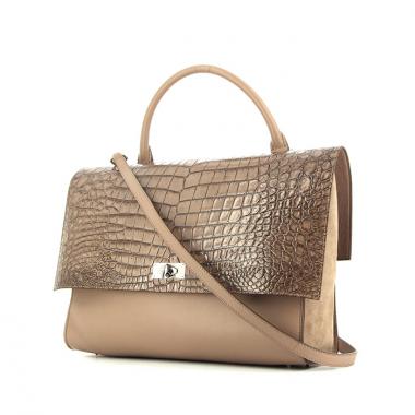 Bolso de mano Givenchy en cuero beige