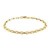 Bracciale flessibile Cartier Maillons Spartacus in oro giallo - 00pp thumbnail