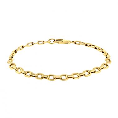 Bracciale flessibile Cartier Maillons Spartacus in oro giallo