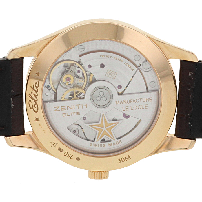 Montre Zenith Elite Ultra Thin en or rose Ref :  22.310.692 Vers  2010