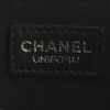 Chanel clutch-belt in black quilted grained leather - Detail D3 thumbnail