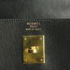 Sac à main Hermes Kelly 40 cm en cuir box noir - Detail D4 thumbnail