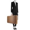 Louis Vuitton Alzer 60 - Trunk suitcase in monogram canvas and leather - Detail D1 thumbnail