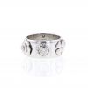 Sortija Chanel 3 symboles en oro blanco y diamantes - 360 thumbnail