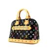 Louis Vuitton Alma handbag in multicolor monogram canvas and natural leather - 00pp thumbnail