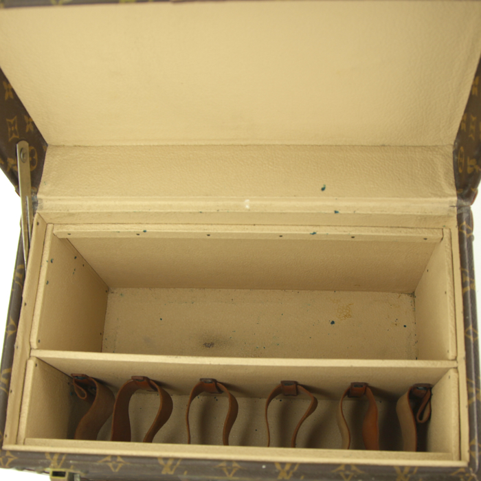 Beauty Louis Vuitton Vanity Boîte à Pharmacie in tela monogram e pelle - Detail D3