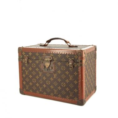 Vanity Louis Vuitton Vanity Boîte à Pharmacie en toile monogram et cuir