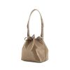 Louis Vuitton petit Noé small model handbag in taupe epi leather - 00pp thumbnail