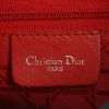 Dior Lady Dior medium model handbag in black patent leather - Detail D4 thumbnail