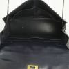 Hermes Kelly 32 cm handbag in navy blue box leather - Detail D2 thumbnail