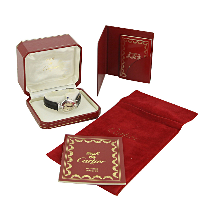 Montre Cartier Must De Cartier en argent Vers  1990