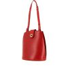 Bolso para llevar al hombro Louis Vuitton Sac d'épaule en cuero Epi rojo - 00pp thumbnail