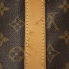 Louis Vuitton Keepall 45 travel bag in monogram canvas and natural leather - Detail D5 thumbnail