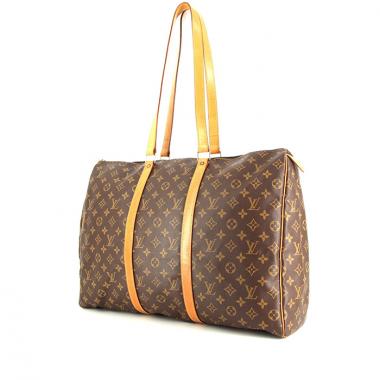 Louis Vuitton Flanerie travel bag in monogram canvas and natural leather