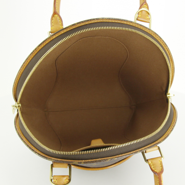 Borsa Louis Vuitton Ellipse modello piccolo in tela monogram e pelle naturale - Detail D2