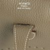 Hermes Evelyne shoulder bag in taupe togo leather - Detail D3 thumbnail